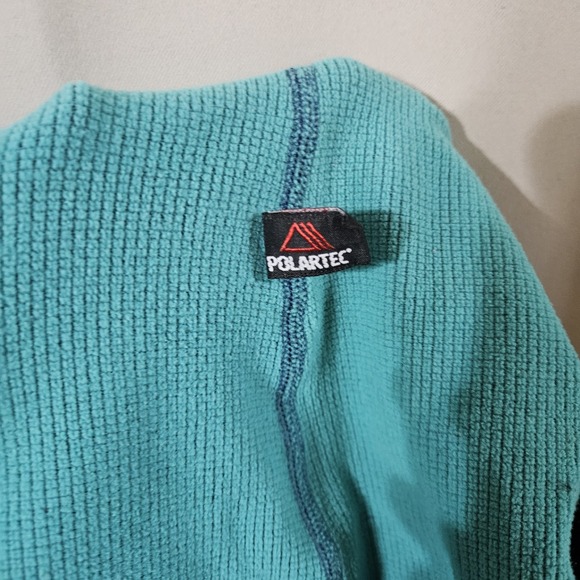 Patagonia Performance BaseLayer Capilene Hooded 1/4 Zip Pullover Womens Large - Picture 7 of 7